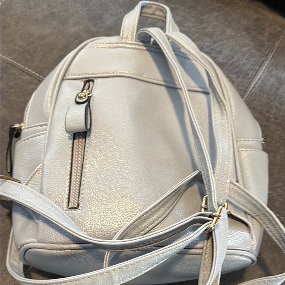 Gray Mini Backpack - Picture 8 of 10